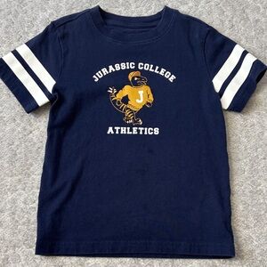 Janie and Jack Blue Jurassic Athletics Tee